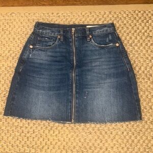 BLANKNYC Zippered Jean Skirt size 25